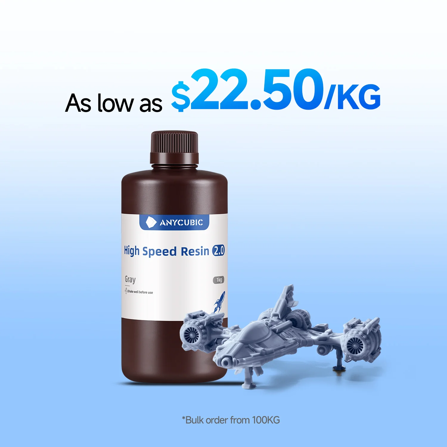 High Speed Resin 2.0 10-100kg Deals