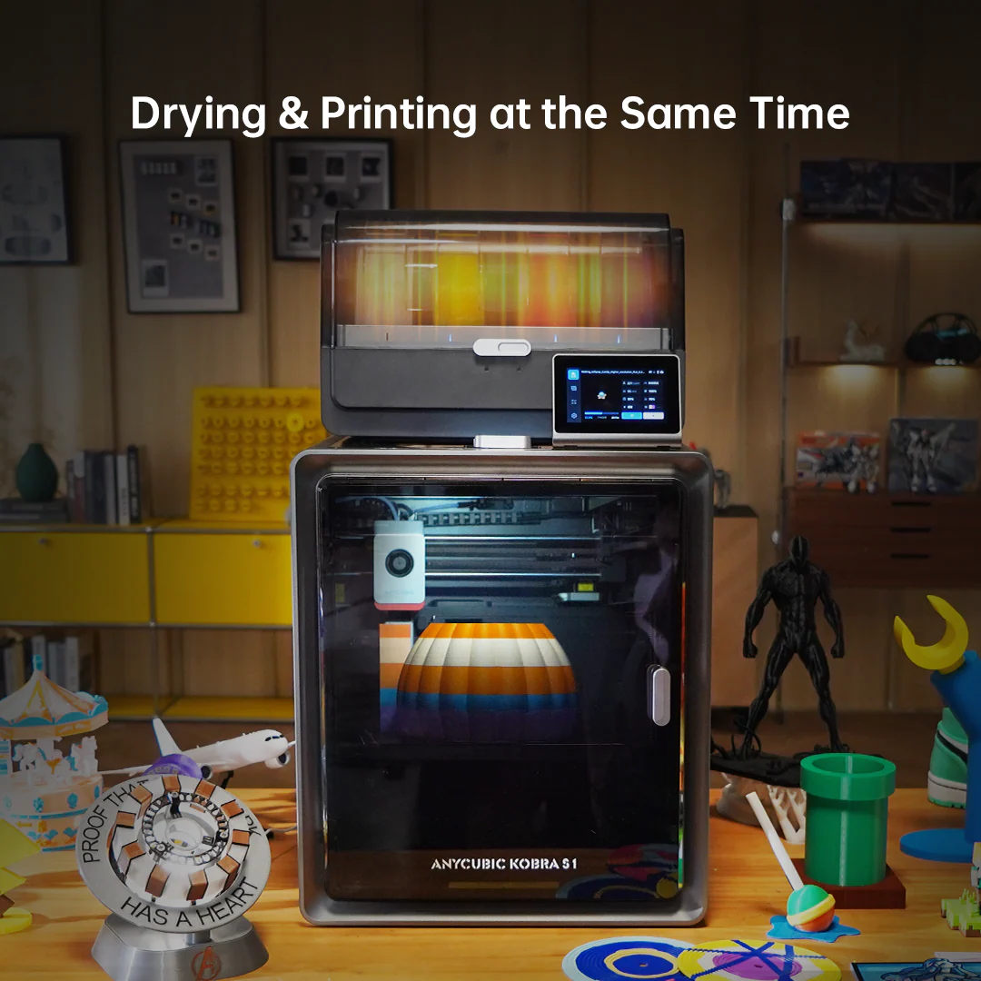 Anycubic Kobra S1 Combo 24 Rolls Filament with Free Shipping - Image 6